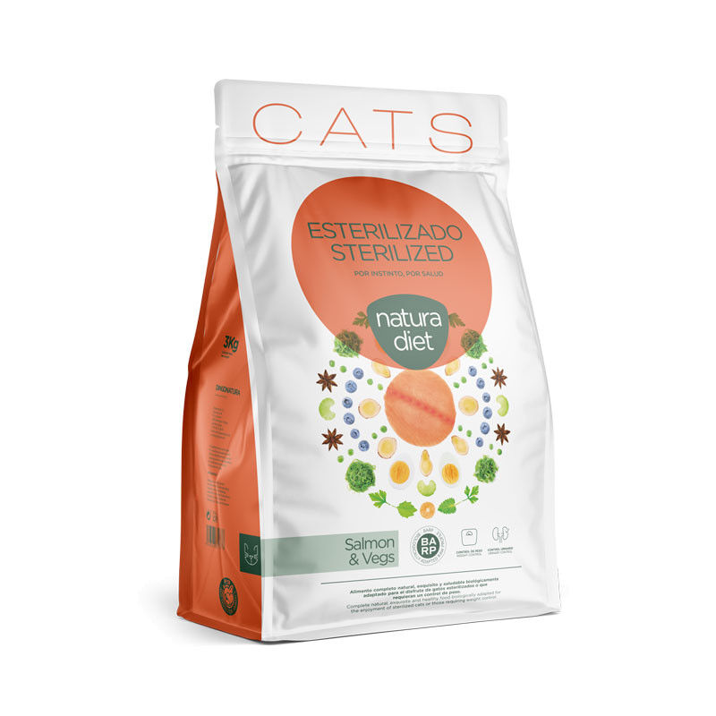 Natura diet Cat Sterilized Salmon