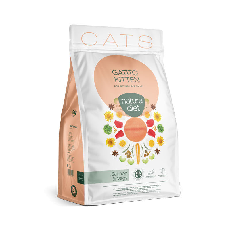 Natura diet Cat Kitten Salmon