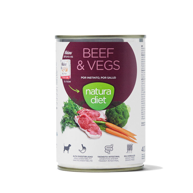 natura diet Rind & Gemüse 400g (VE12)
